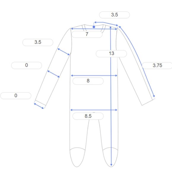 Starting Out 3 PC Easter Outfit, Orange Onesie, Blue Striped Shorts & Hat, NWT! - Picture 7 of 8